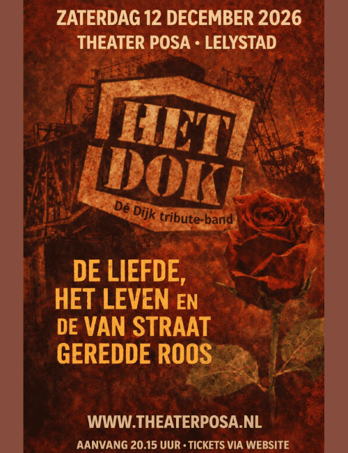 Beeld van de voorstelling Het Dok - Dé Dijk tributeband