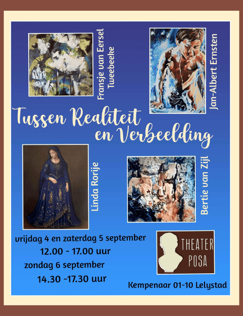 Beeld van de voorstelling Expositieweekend "Tussen realiteit en verbeelding"